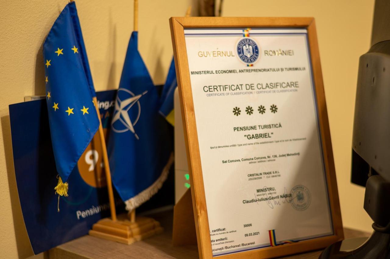 Pensiunea Gabriel Corcova Kültér fotó